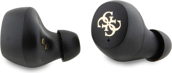 Slušalke 4G Metal TWS z ENC, polnilna postaja, črne Guess