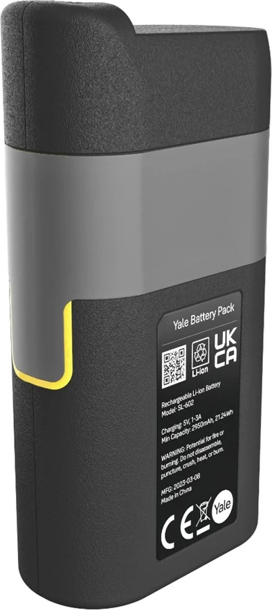 Baterija za pametne ključavnice Yale 05/602000/MB