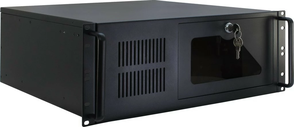 Serverski chassis Inter-Tech IPC 4U-4088-S, Rack, ATX / micro ATX / Mini-ITX, črn