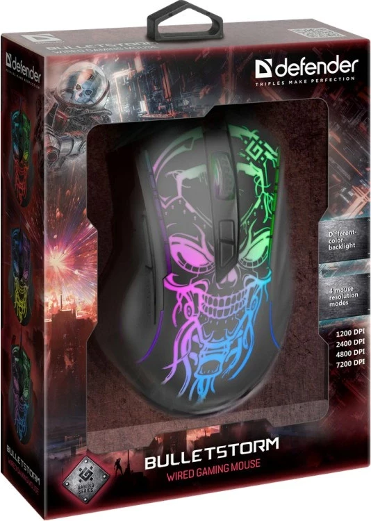 Gaming miška Defender GM-928, 7200 DPI