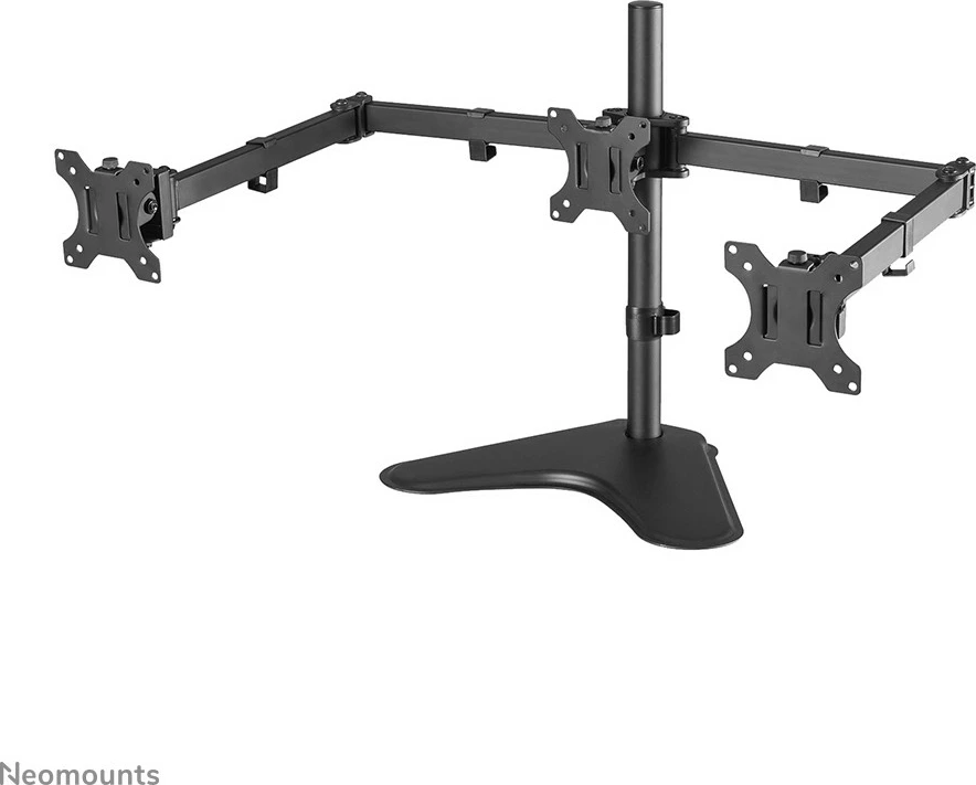 Nosilec za 3 monitorje Neomounts FPMA-D550DD3BLACK, 13–27", nastavljiva višina, črn Nosilec za 3 monitorje Neomounts FPMA-D550DD3BLACK, 13–27", nastavljiva višina, črn