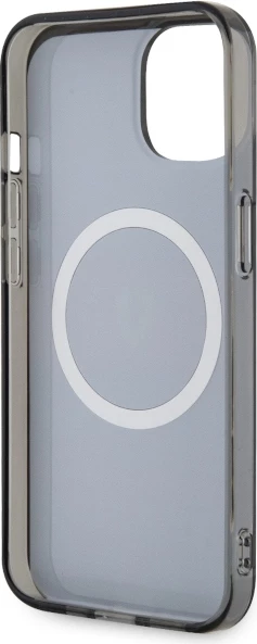 Zaščitna maska Ferrari Combi MagSafe za iPhone 14 6,1", črna