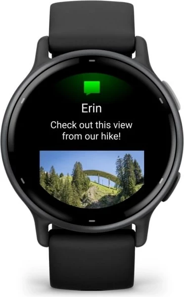 Pametna ura Garmin Vivoactive 5, 1.2" AMOLED, GPS, črna