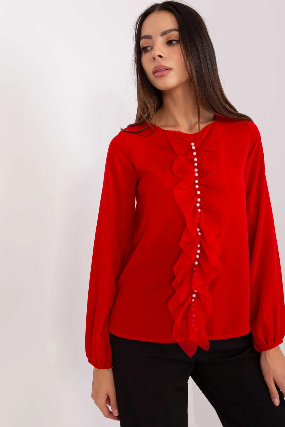 Elegantna bluza Lakerta 216400, rdeča