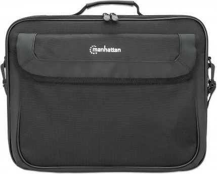 Torba za prenosnik Cambridge Clamshell 15,6 inch MANHATTAN, črna
