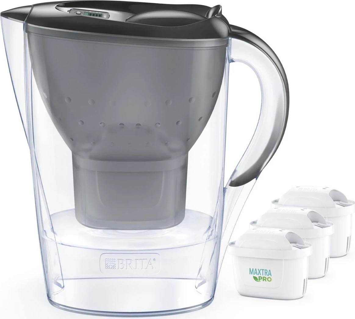 Filtrator vode BRITA Marella +3 Maxtra Pro, siva