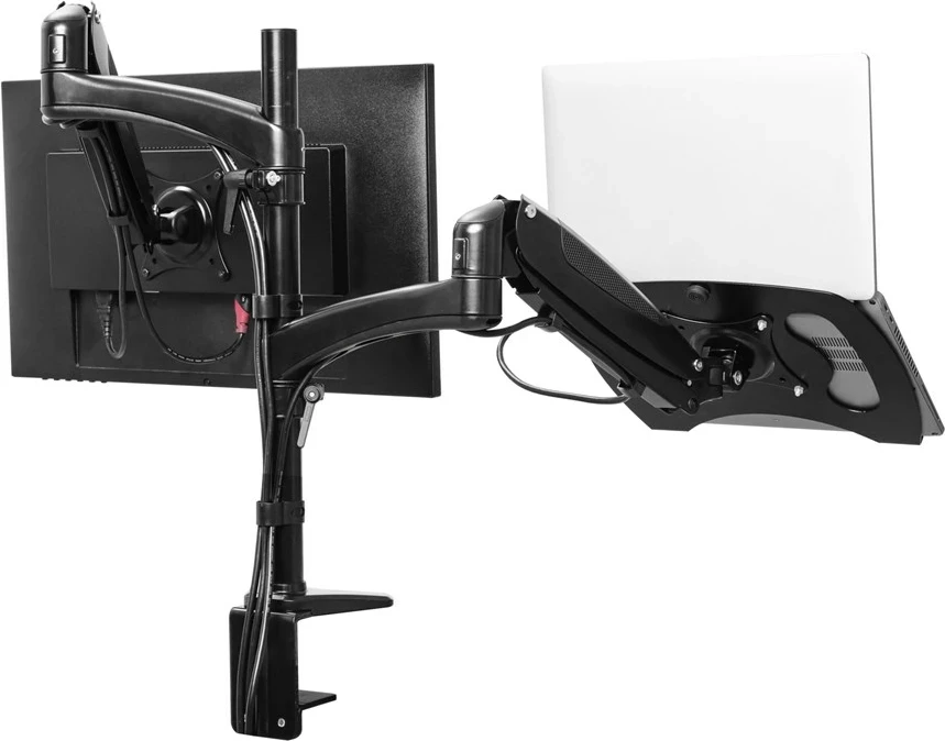 Držalo za mizo za do dva zaslona, 81,3 cm (32"), črno Trust Mara