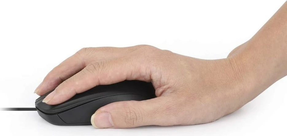 Optični miš MANHATTAN Comfort II, USB, črn