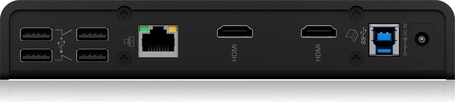 Docking postaja Icy Box DisplayLink, 2 x HDMI, 1920x1080 (Full HD)