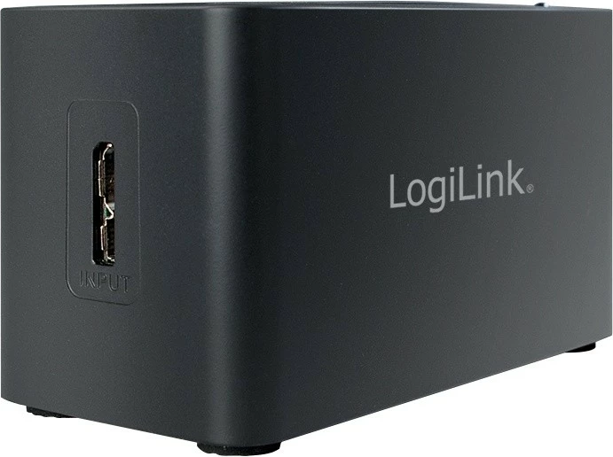 USB-hub z 3 vrati in čitalcem kartic, LogiLink CR0042, 3x USB 3.0, črn