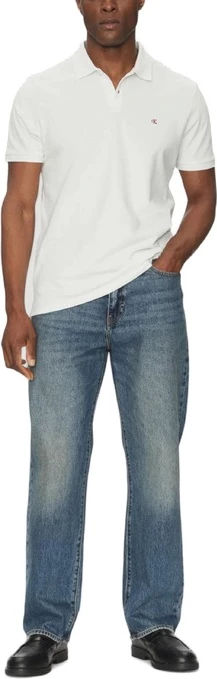 Polo majica Calvin Klein Jeans, moška, bela