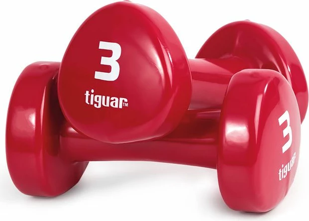 Utež za vadbo Tiguar, siva/srebrna