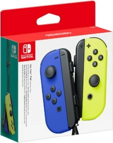 Krmilnik Nintendo Joy-Con, 2-delni, brezžični, Bluetooth, modra in rumena