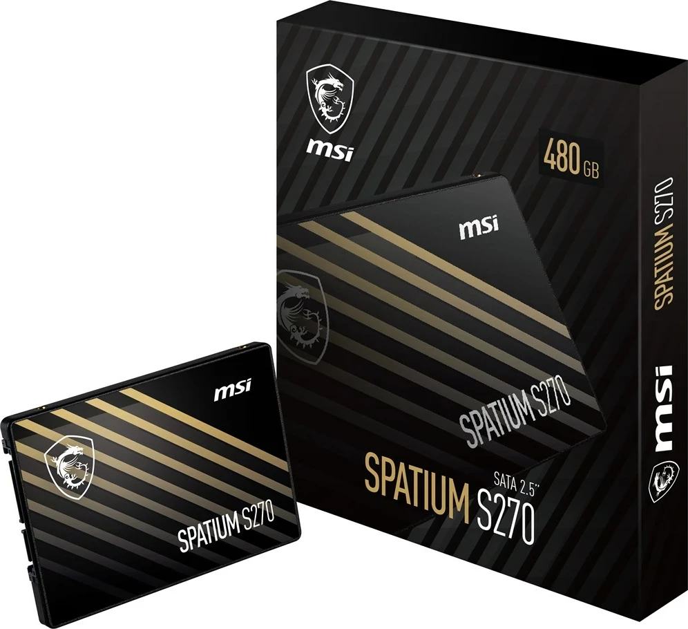 Notranji SSD 480GB MSI SPATIUM S270, 2,5" SATA