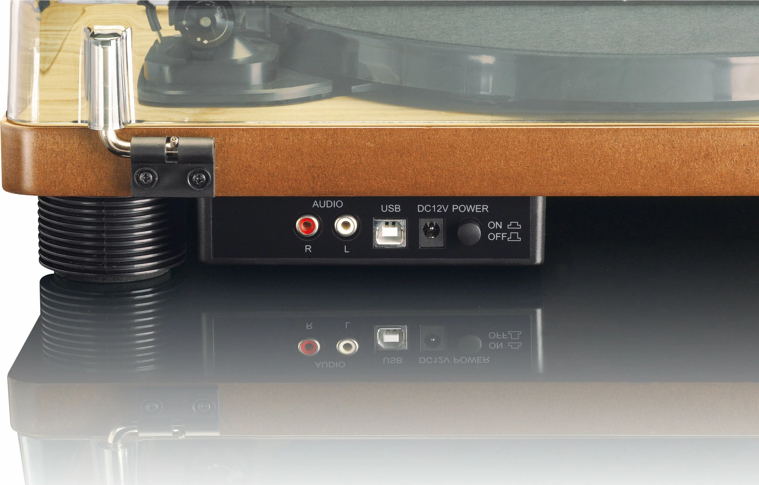 Gramofon, Lenco LS-50, USB, z vgrajenima zvočnikoma, lesena barva Gramofon, Lenco LS-50, USB, z vgrajenima zvočnikoma, lesena barva