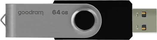 USB ključek 64 GB, USB Type-A 2.0, črn/ srebrn, Goodram UTS2