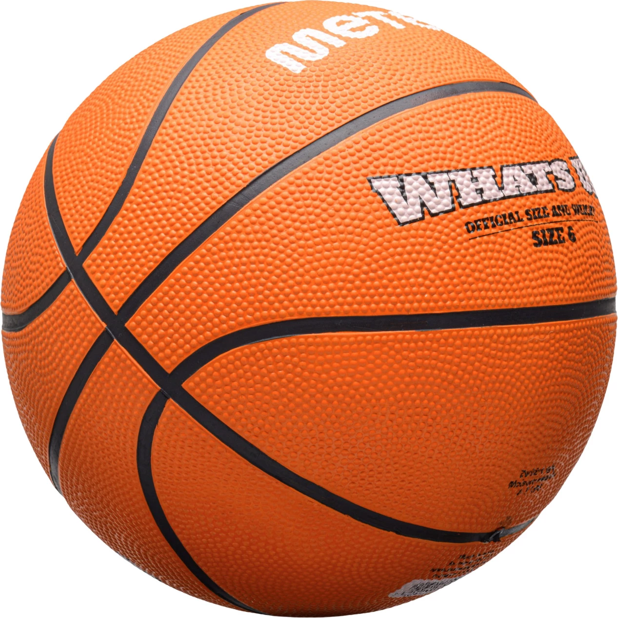 Košarkarska žoga za moške Meteor What's Up, oranžna