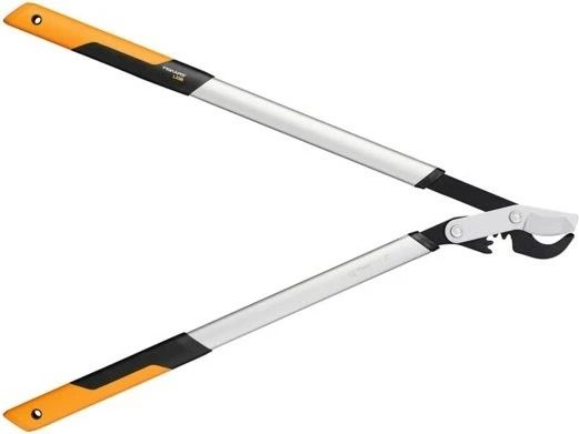 Gumijaste škarje za vrt Fiskars PowerGear X LX98, z vzvodom, za debelejše veje