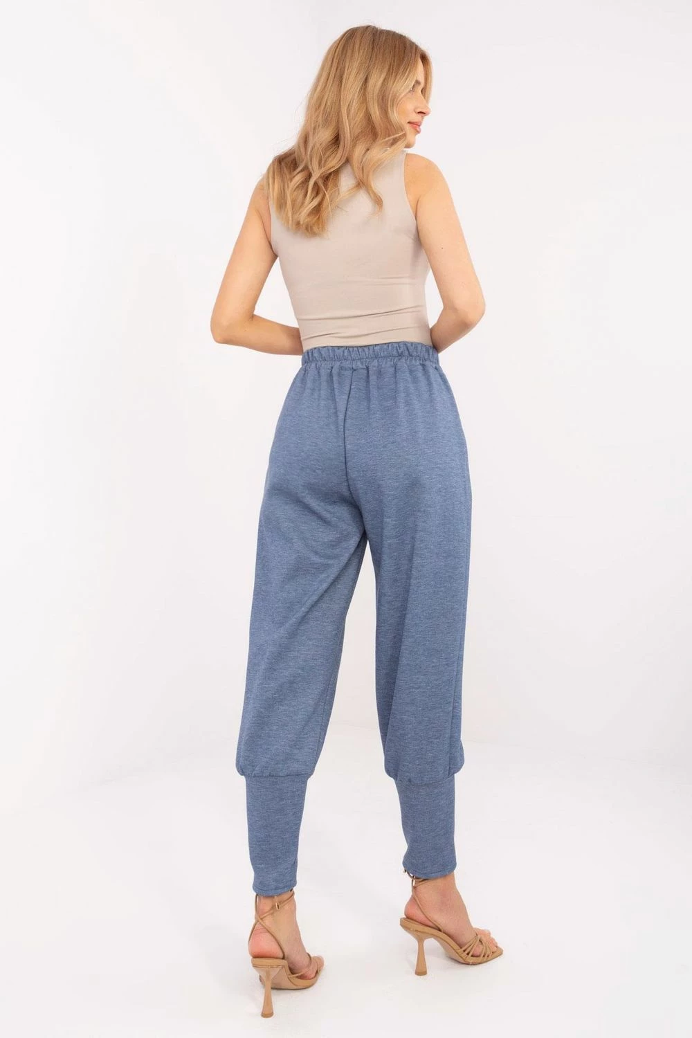 Športne hlače za ženske Italy Moda 208159, modre