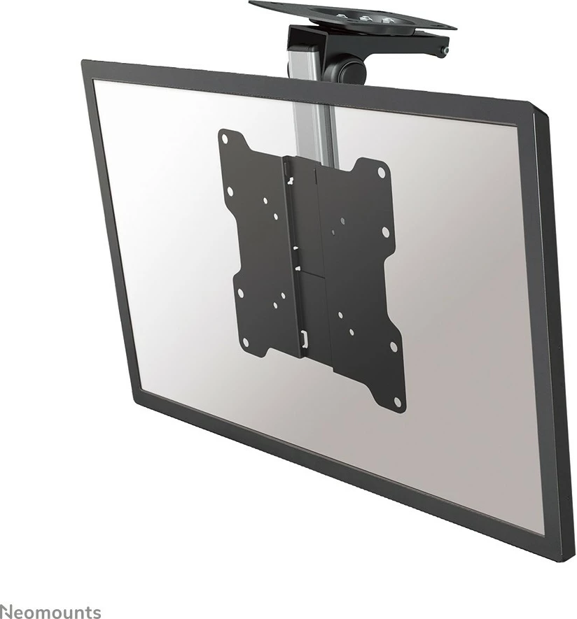Stropni nosilec za monitor/TV Neomounts FPMA-C020BLACK, polni pomik, 10-40 palcev, jeklo, črn