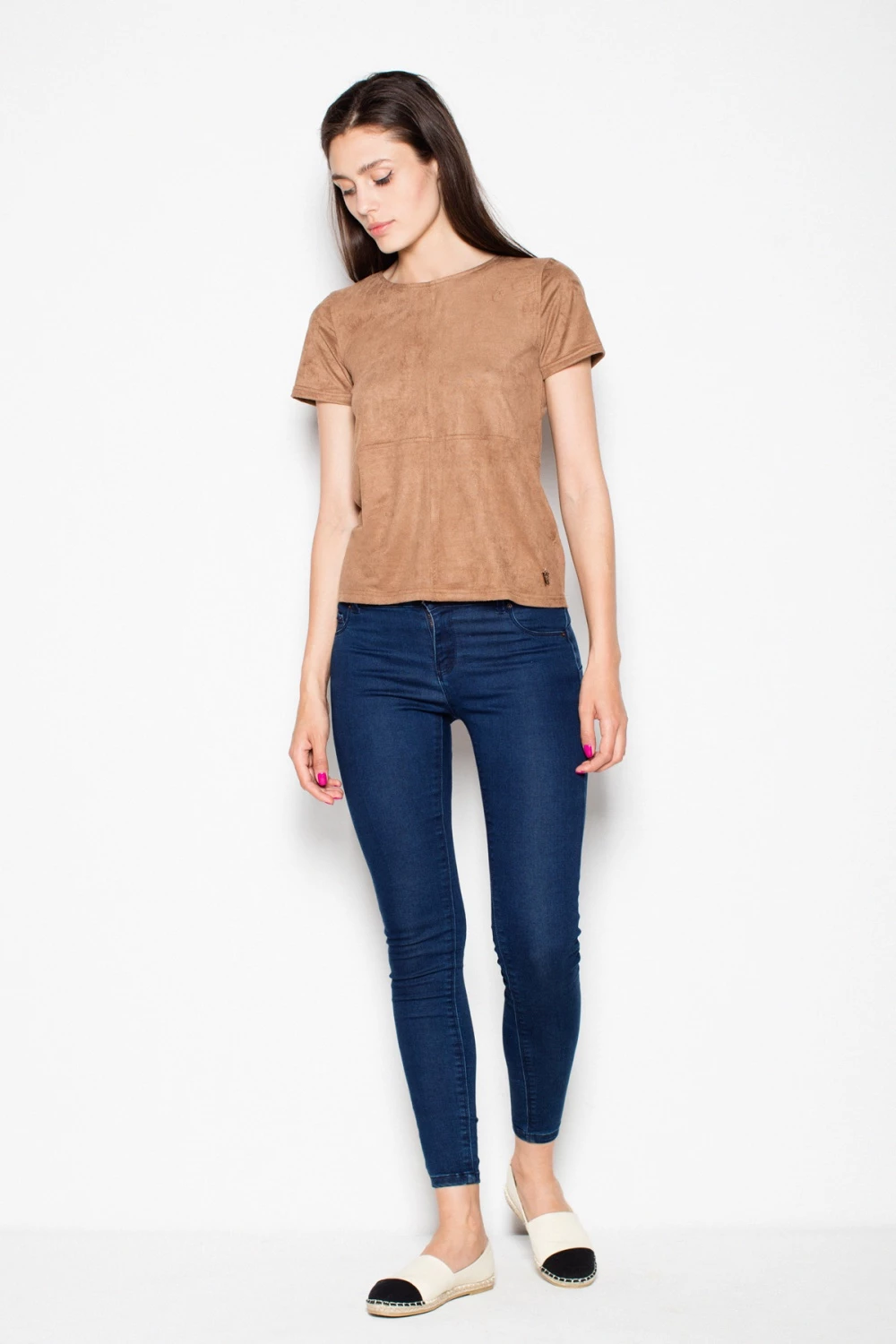 Bluza Venaton 77574, rjava