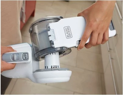Ročni sesalnik brez vrečke, krom BLACK+DECKER PV1820L