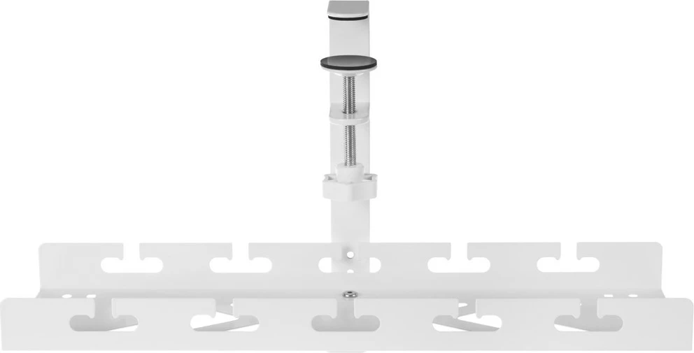 Organizator kablov pod mizo Maclean MC-105 W, jeklo, bel