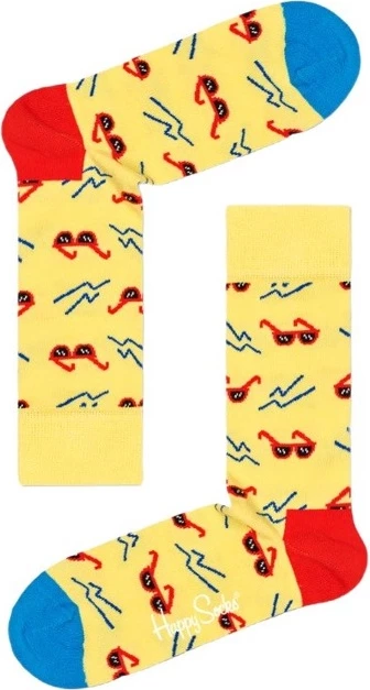 Nogavice za ženske Happy Socks, rumene