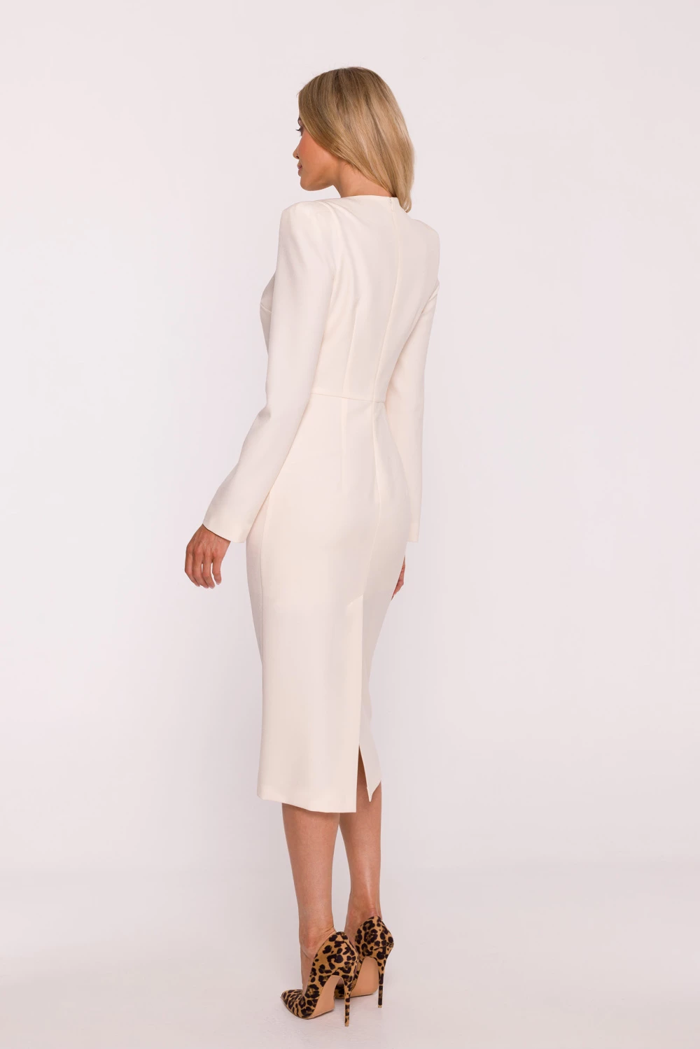 Obleka za vsakdan Stylove 217288, ženska, bež