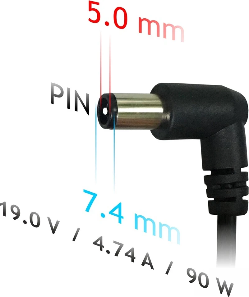 Polnilec za prenosnik Akyga AK-ND17, črn