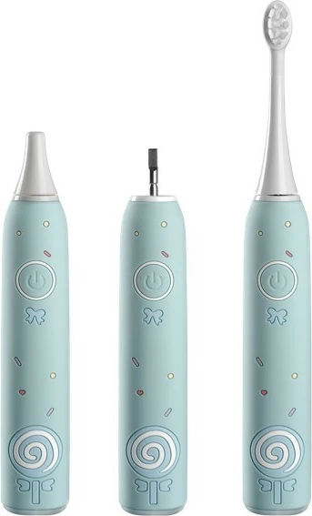 Električna zobna ščetka za otroke, Concept KIDO SMILE ZK6020, modra, 4 glave Električna zobna ščetka za otroke, Concept KIDO SMILE ZK6020, modra, 4 glave