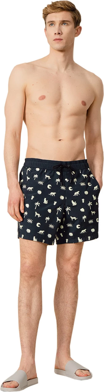 Kratke hlače za moške Outhorn, temno modre