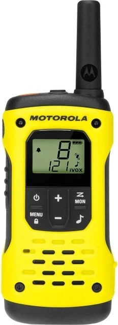 Radiotelefon, 16 kanalov, črn in rumen Motorola T92 H2O