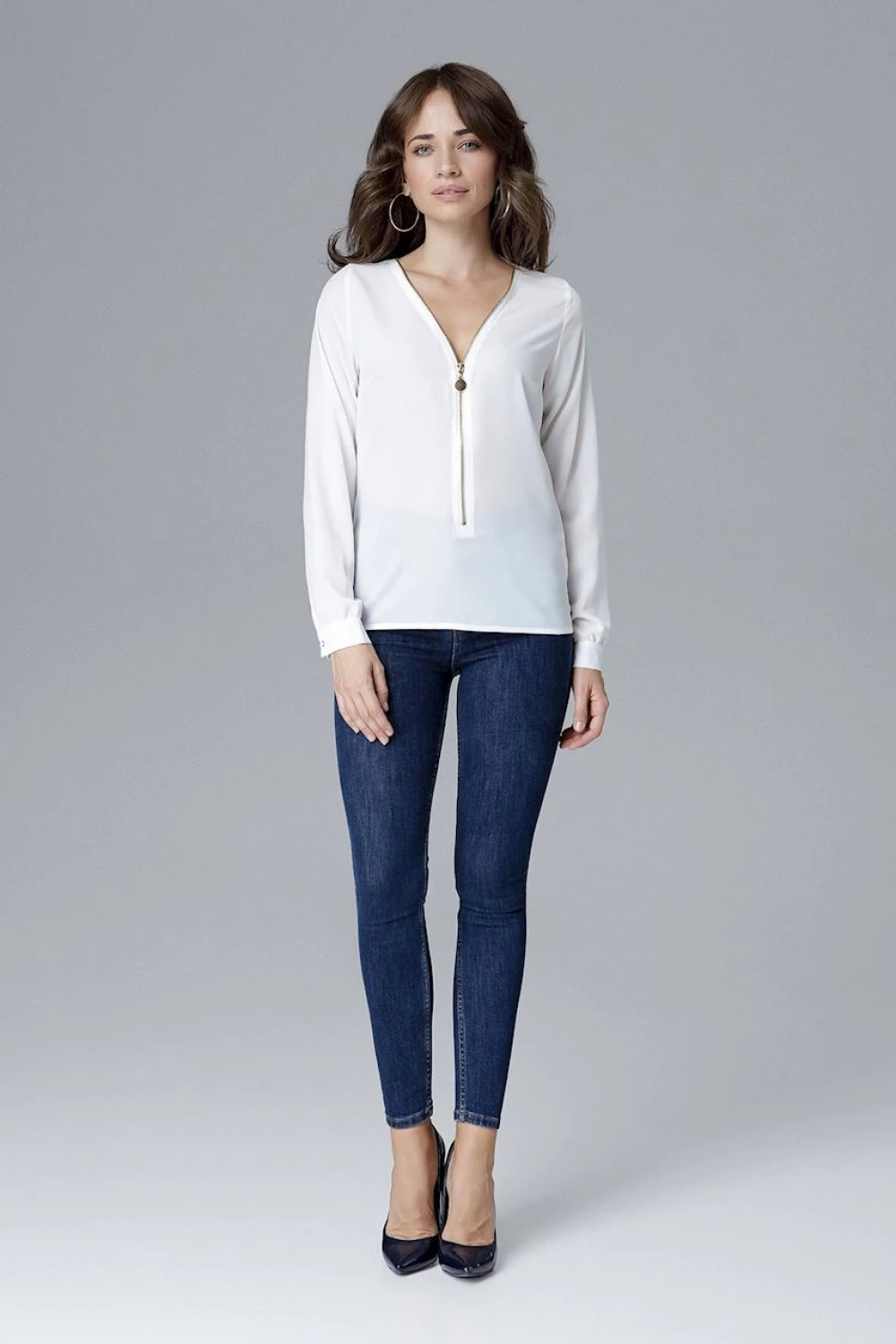 Bluza Lenitif 128511, bež