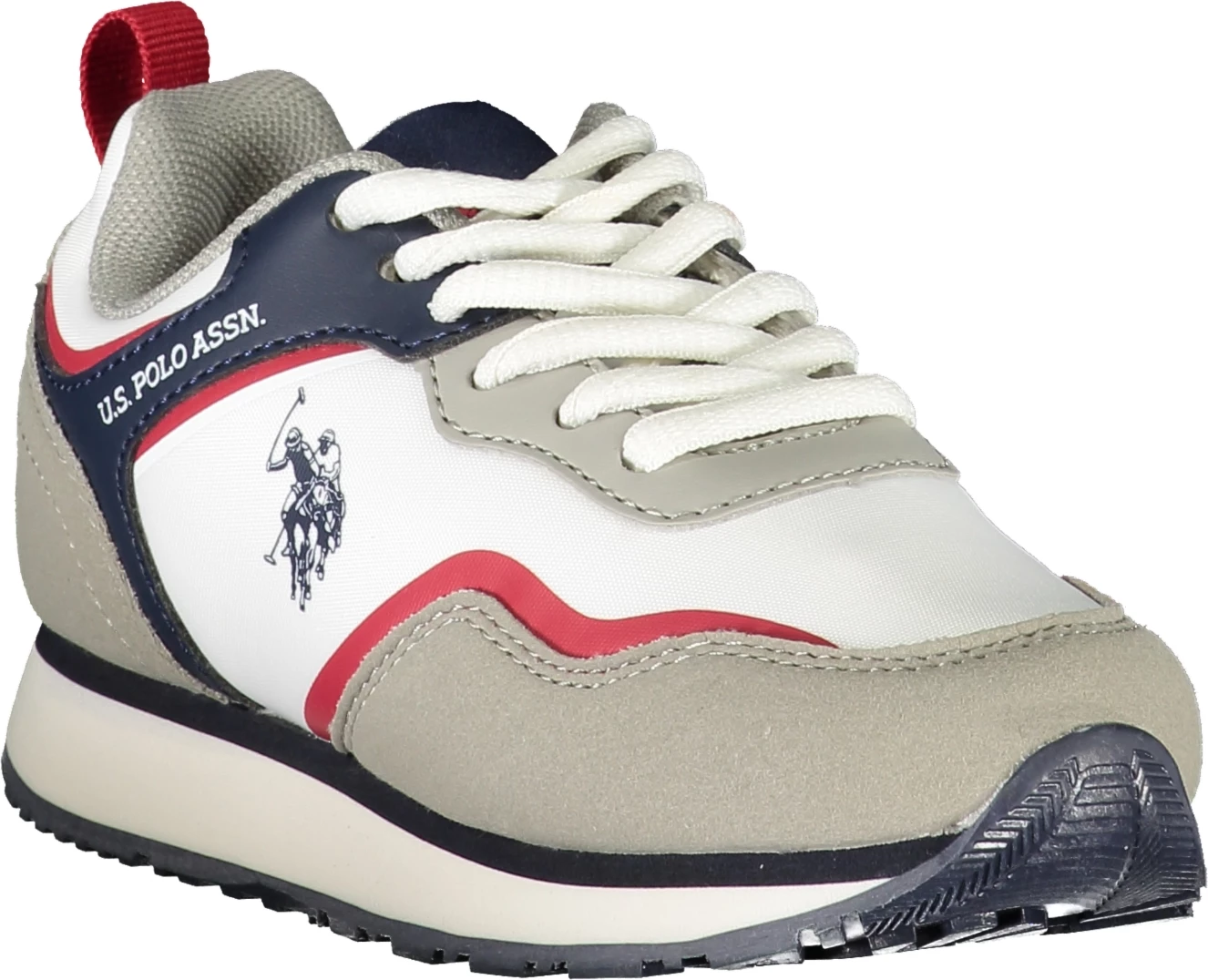 Športne superge za fante U.S. POLO ASSN., bele