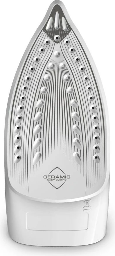 Parni/električni likalnik Tefal Virtuo 30 FV2C40E0, 2000 W, keramika, breskev/bele