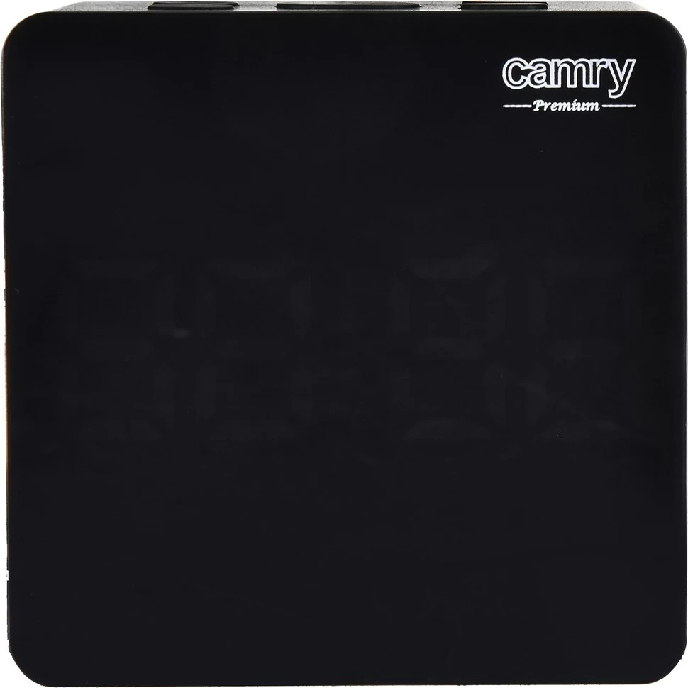 Digitalna budilka z LED zaslonom Adler CAMRY CR 1150b, črna