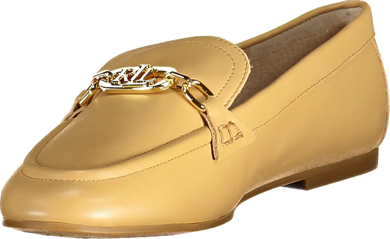 Čevlji Ralph Lauren Classic, ženske, bež