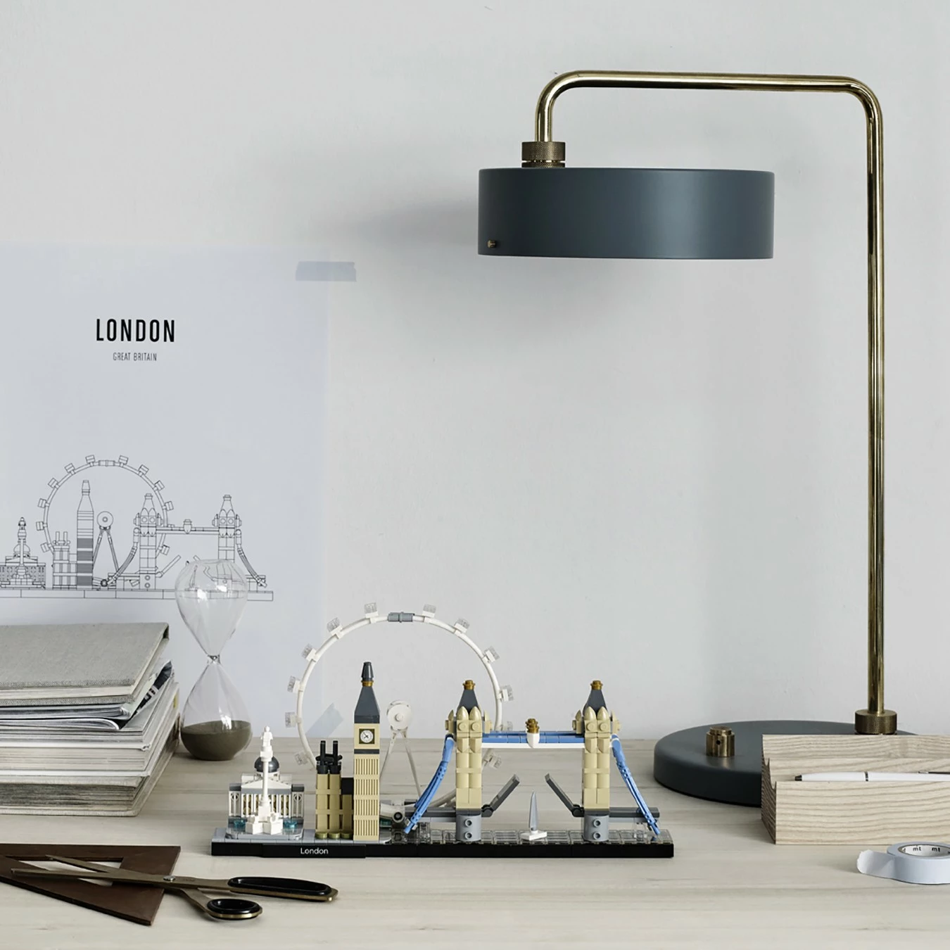 Model Londona, set LEGO Architecture London 21034, 468 kosov, večbarven