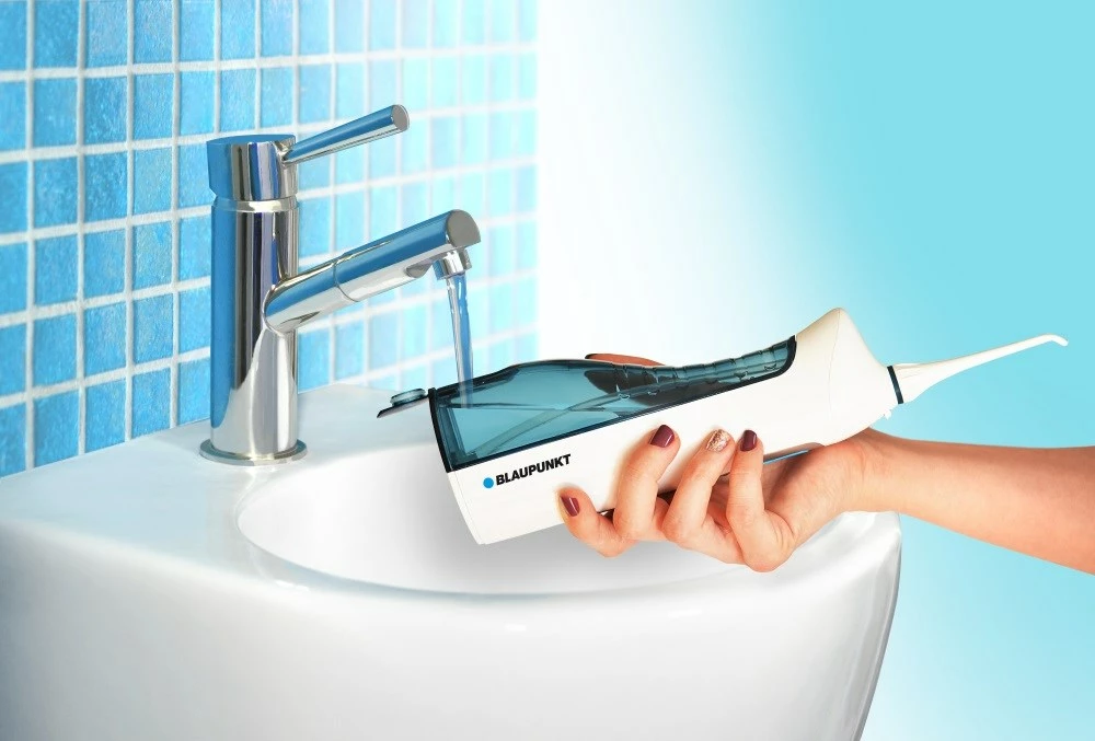 Irigator za ustno higieno brez kabla Blaupunkt DIR501, 0,15 L, bel