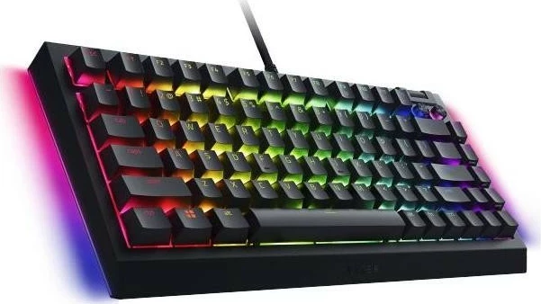 Mehanska igralska tipkovnica, Razer BlackWidow V4, 75% Intl. US, RGB