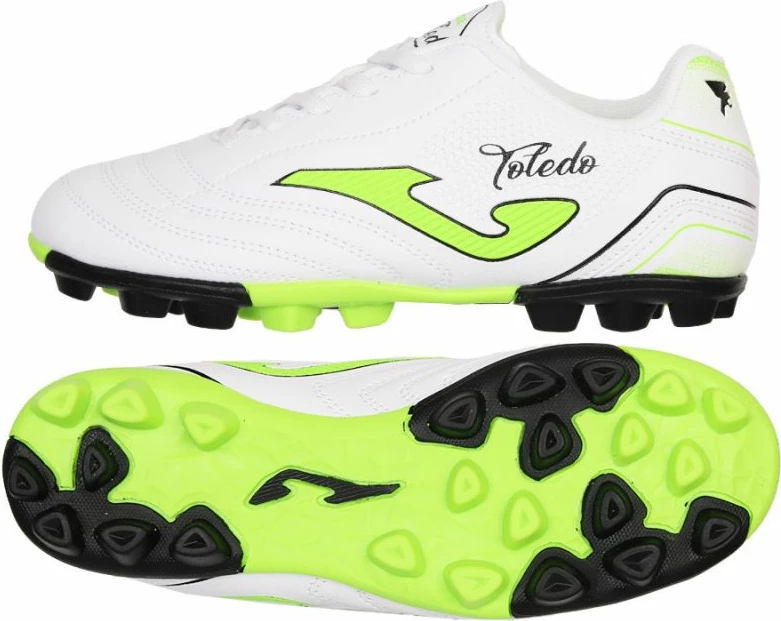 Futbalski čevlji za otroke Joma, beli
