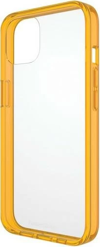 Prozoren antibakterijski ovitek PanzerGlass ClearCase za iPhone 13/14/15, prosojno rumen