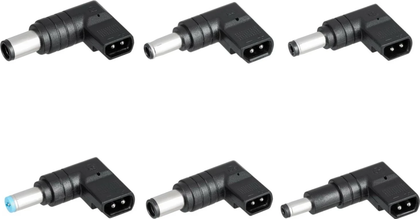 Univerzalni polnilec za prenosnik Akyga AK-NU-12, 65 W, 6 adapterjev, 1,2 m