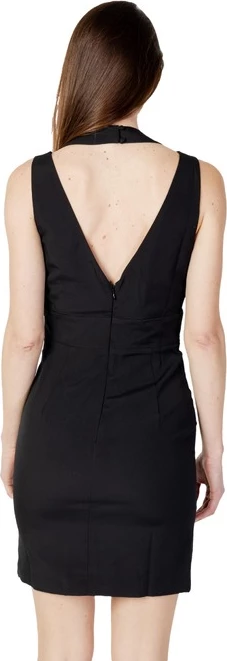 Obleka za ženske Guess, črna