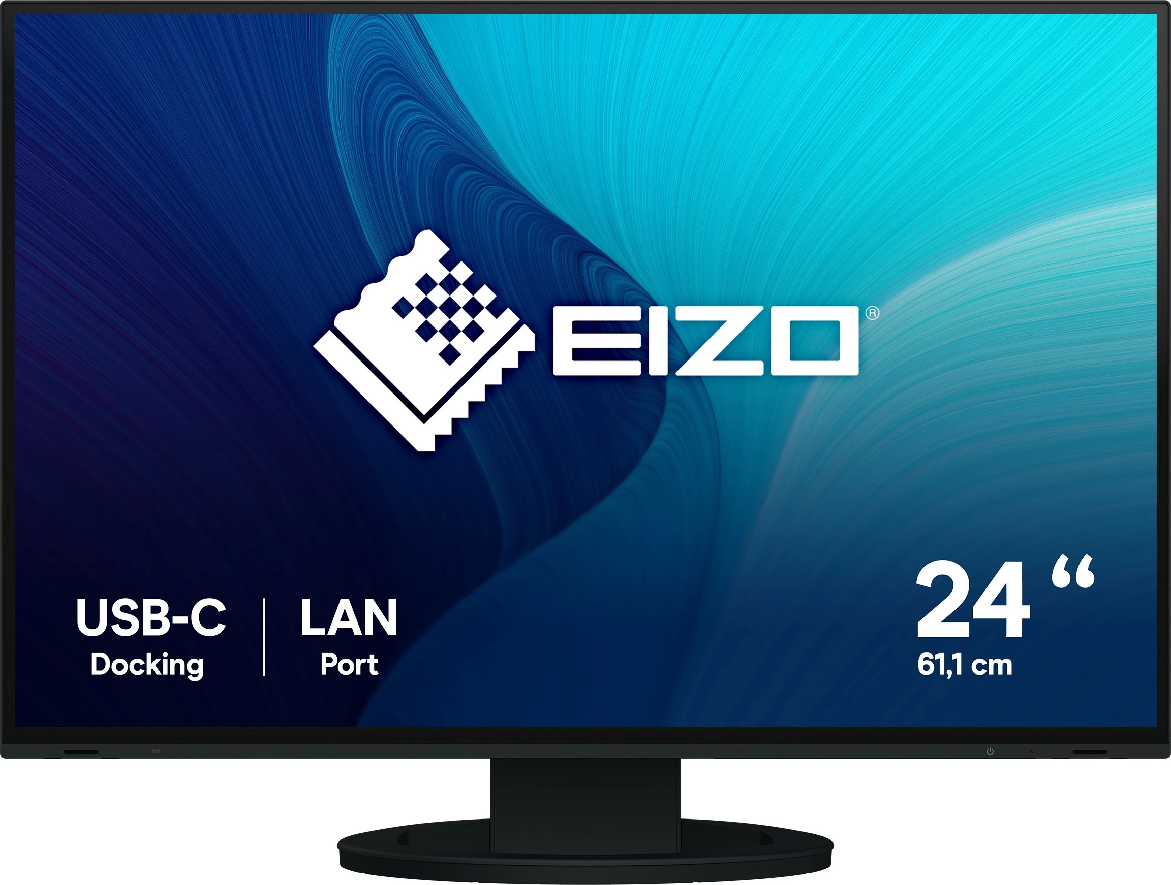 Monitor 24,1" 1920 x 1200 LED, črn - Eizo FlexScan EV2495-BK