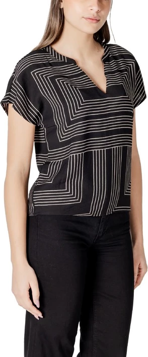 Majica Jacqueline De Yong, ženske, črna