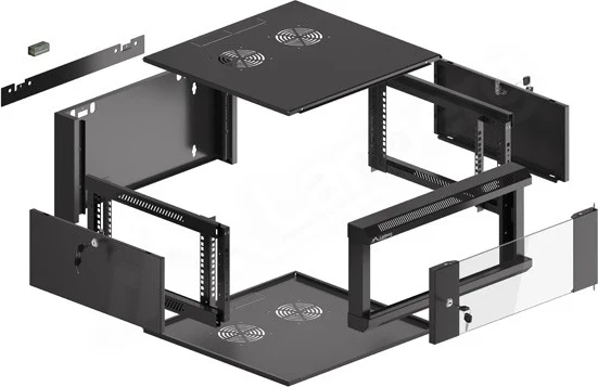 Rack ohišje LANBERG WFFA-5604-10B, 19 inč