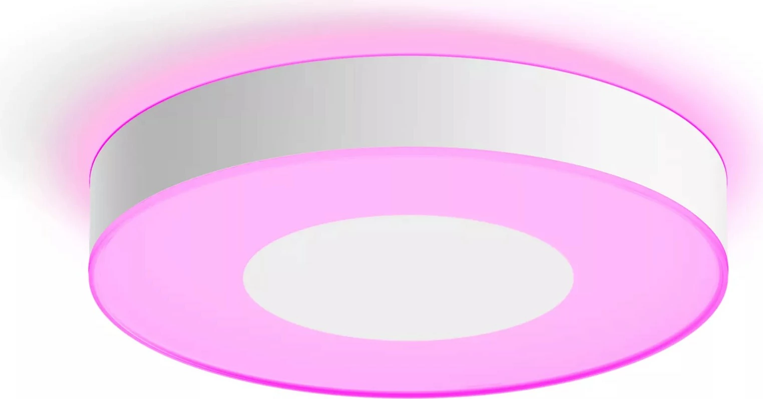 Pametna stropna svetilka Hue Infuse velika, Bluetooth/Zigbee, LED, kovina, bela