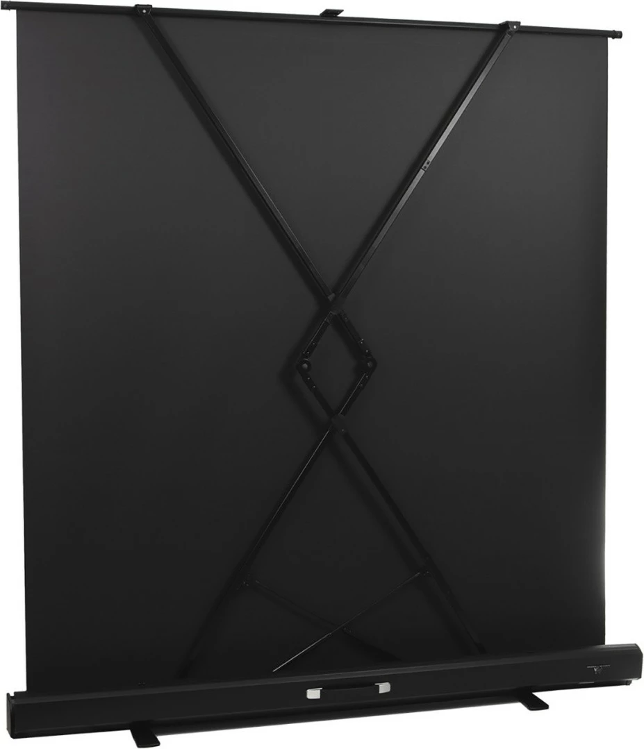 Prenosni zaslon za projektor, Maclean MC-211, 100 inč, 4:3, talni, črn